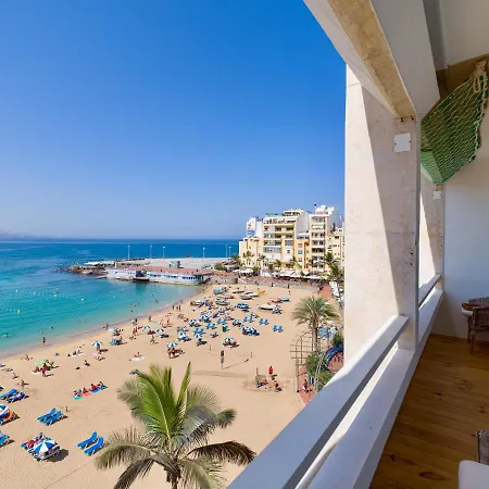 2 Bedrooms & Spectacular Views In Part Of Canteras Apartment *